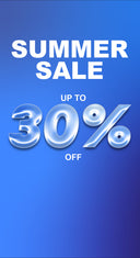 <h4>最大30%OFFのSUMMER SALEがスタート！</h4>