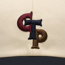 CTP Big Logo Cap — Navy×Beige