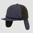 Ear Flap 5 Panel Cap — Navy