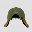 Ear Flap 5 Panel Cap — Brown×Khaki