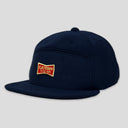 Vintage Melton 7 Panel Cap — Navy