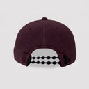 Vintage Melton 7 Panel Cap — Burgundy