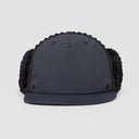 Ear Flap 5 Panel Cap — Navy