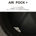 Flat Brim Dot Air — White×Black