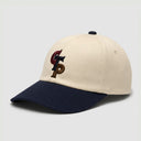 CTP Big Logo Cap — Beige×Navy