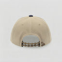 CTP Big Logo Cap — Beige×Navy