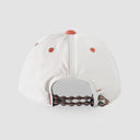 Bicolor Cap — Ivory×Orange