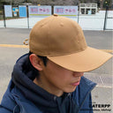 Flat Brim Cap — Black