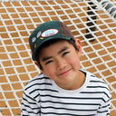 Mesh Logo Cap — Camel