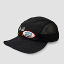 Mesh Logo Cap — Black