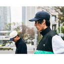 Organic Cotton Twill Cap — Beige×Navy