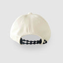 Organic Cotton Twill Cap — Navy×Beige