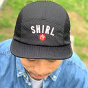 Shirl Headwear x Caterpp 5‑Panel Mesh Cap — White