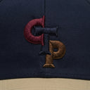 CTP Big Logo Cap — Navy×Beige