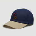 CTP Big Logo Cap — Navy×Beige