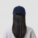 Vintage Melton 7 Panel Cap — Black